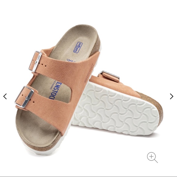 Birkenstock Shoes - NIB Birkenstock Arizona Soft Footbed Sandal - Coral Peach